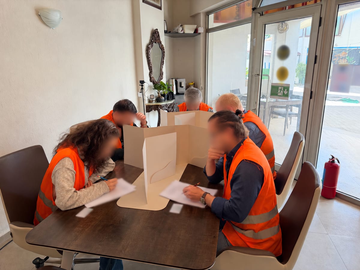 Muğla Bodrum Emlak ve Galeri MYK sınavındaki adayların anonimleştirilmiş grup oturumu